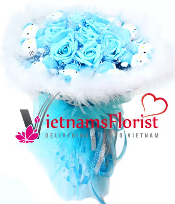 Artificial Flowers And Bears 010
