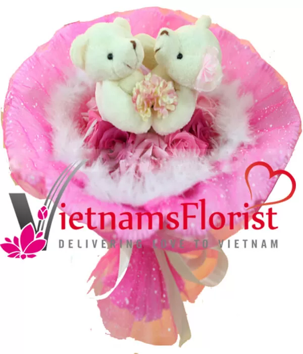 Artificial Flowers And Bears 011
