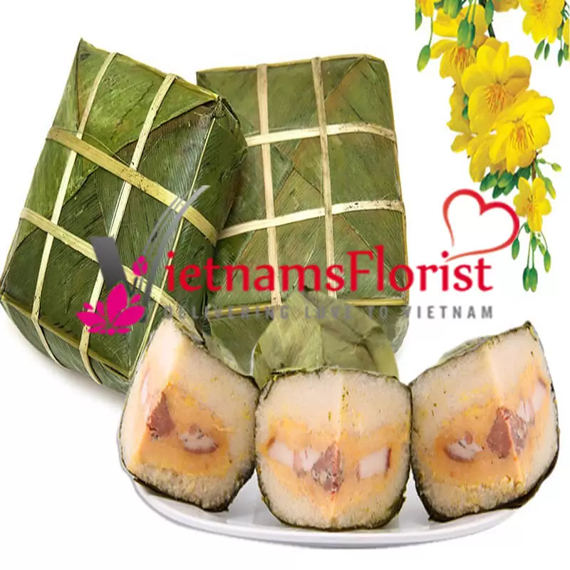 Traditional Lucky Cake for Tet